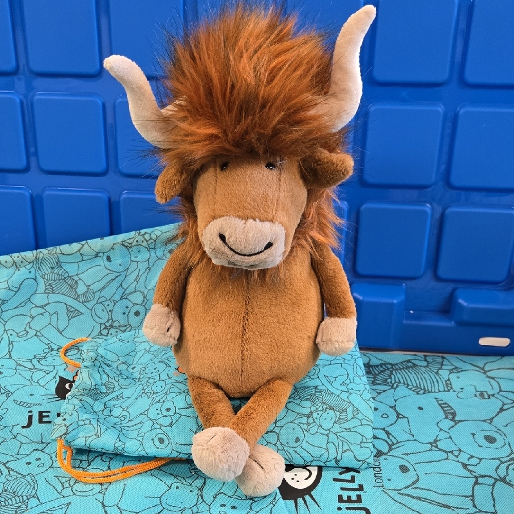 NWT Jellycat Ramone Bull